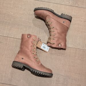 Roxy Tan Bruna Boots Faux Fur Lining Size 7